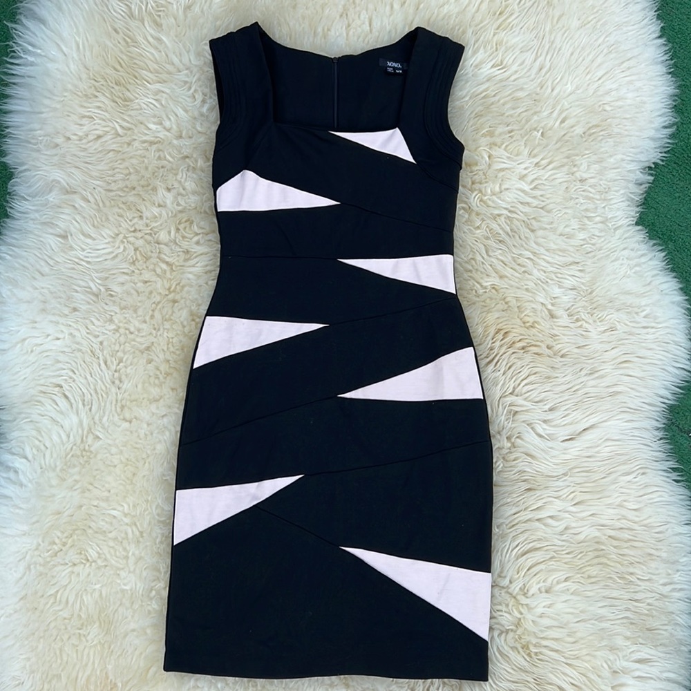 XOXO fitted dress